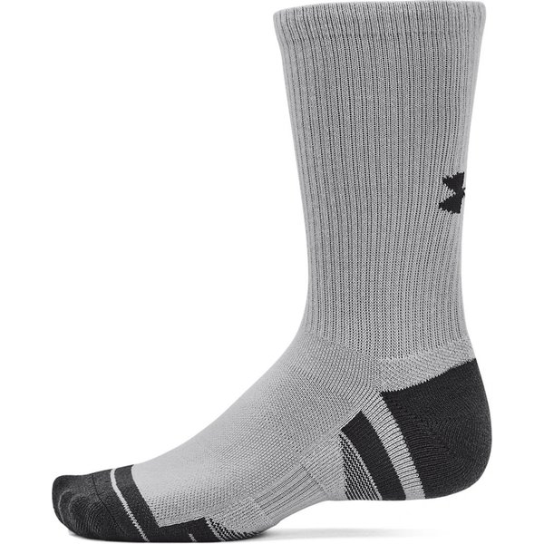Skarpety Performance Tech Long 3 pary Under Armour - Mod Gray/White