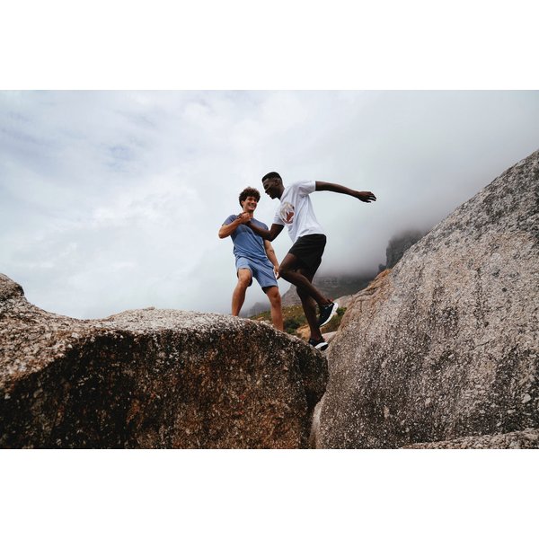 Koszulka męska Ice Lake II Technical Columbia - Dark Stone/Peak Direction