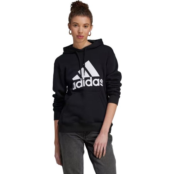 Bluza damska Essentials Big Logo Regular Fleece Adidas - czarny