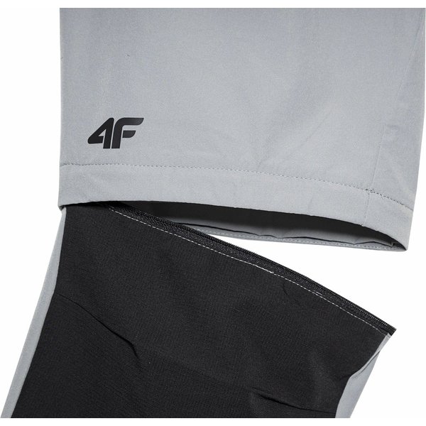 Spodnie odpinane męskie 4FSS23TFTRM115 4F - szare