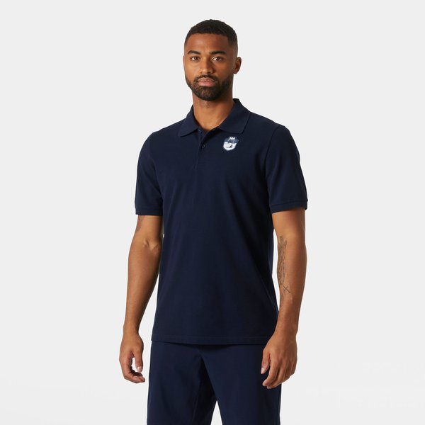 Koszulka męska polo Marstrand Helly Hansen - navy