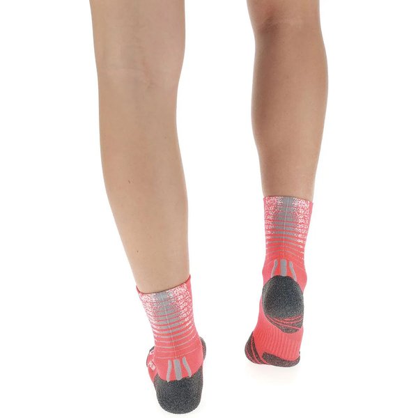 Skarpety Lady Run Fit UYN - Coral Fluo/White