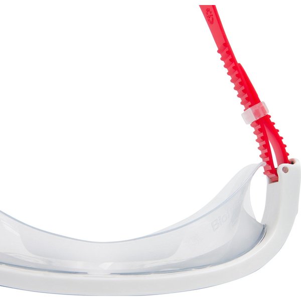 Maska do pływania Biofuse Rift Mask Speedo - lava red/oxid grey/smoke