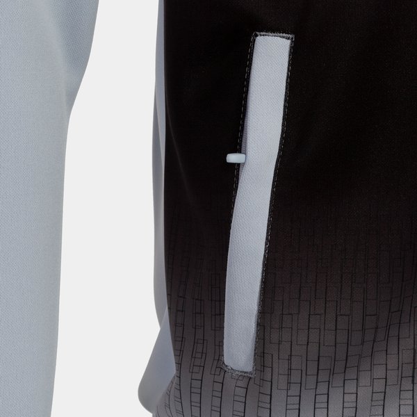 Bluza męska Tiger V Zip-Up Hoodie Joma - sky blue black