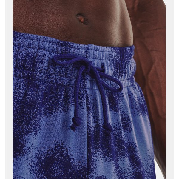 Spodnie dresowe męskie Rival Terry Novelty Under Armour - niebieskie