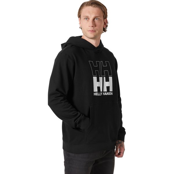 Bluza męska Core Graphic Sweat Hoodie Helly Hansen - black
