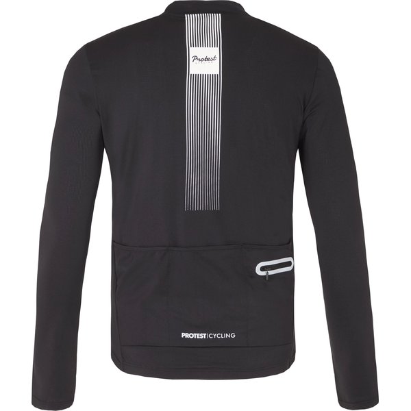 Longsleeve rowerowy męski Prtgerrie Protest - czarny