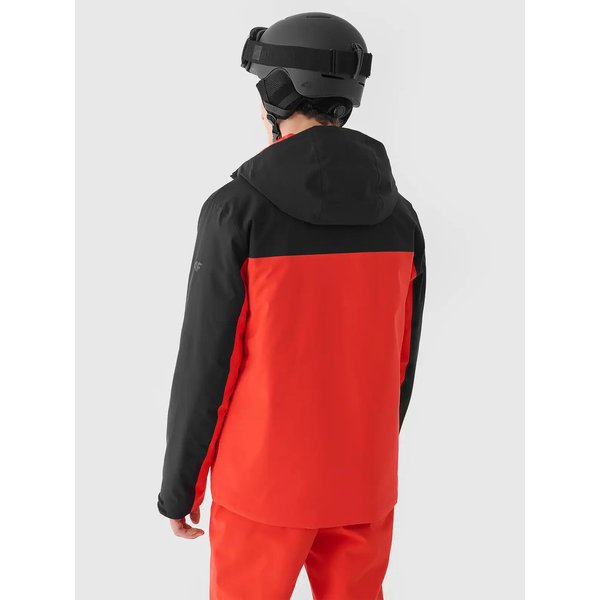Kurtka narciarska męska TTJAM579 4F - czerwony