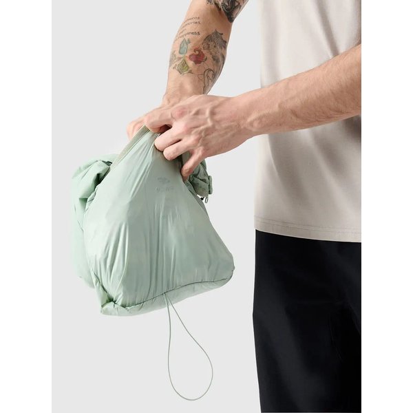 Kurtka puchowa męska TDJAM568 4F - mięta