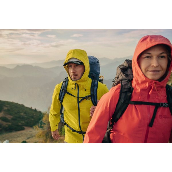 Kurtka męska Highest Peak 3L Jack Wolfskin - firefly