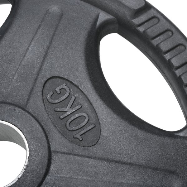 Obciążenie olimpijskie żeliwne ogumowane 10kg 50mm Allright
