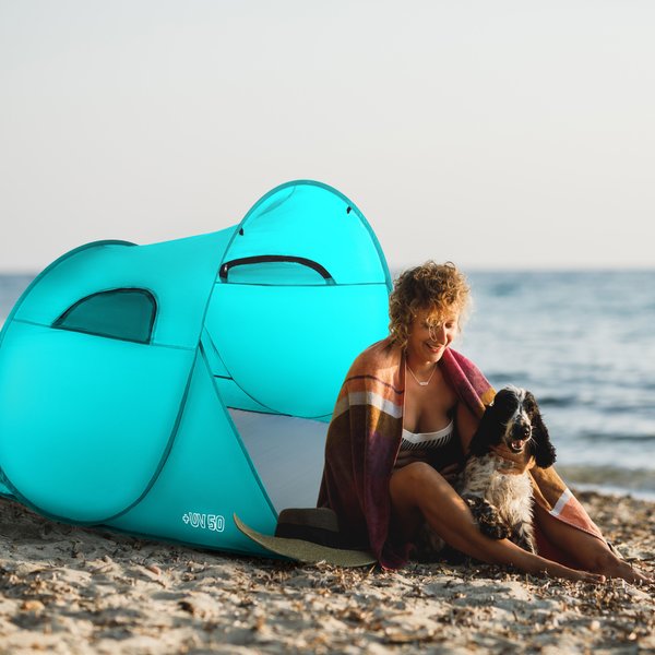 Namiot plażowy samorozkładający, parawan UV50 Windows XXL Outtec