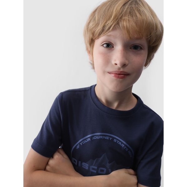 Koszulka chłopięca TTSHM1554 4F - granat