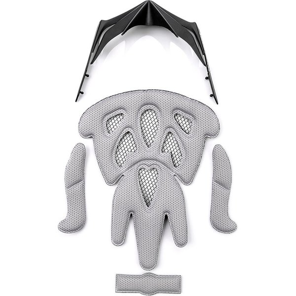 Kask rowerowy MV29 Drizzle Meteor - biało-szary