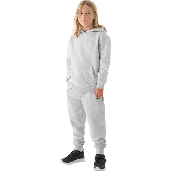 Bluza chłopięca TSWSM1860 4F - szary melanż