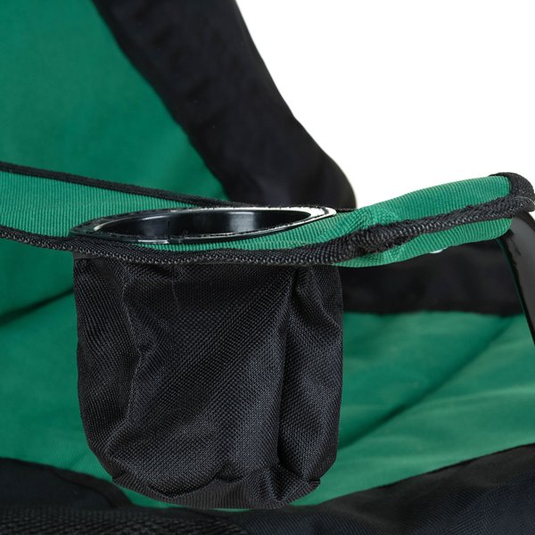 Krzesło turystyczne składane z pokrowcem Outtec - zielone