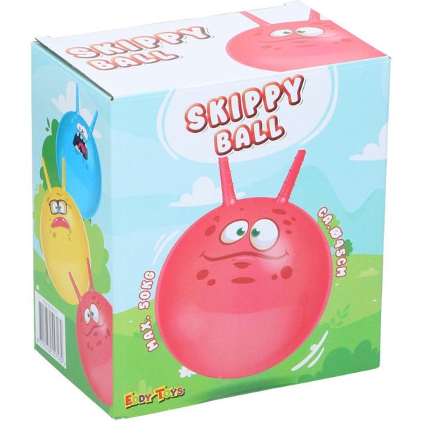 Piłka do skakania z rogami - różowy