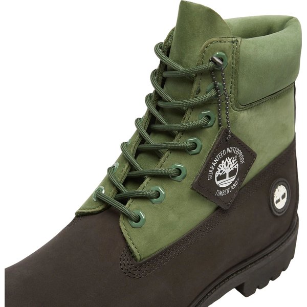 Buty, trapery 6 In Premium Timberland - zielony/czarny