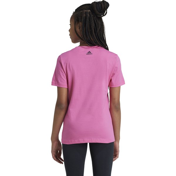 Koszulka juniorska Essentials Linear Logo Cotton Slim Fit Tee Adidas