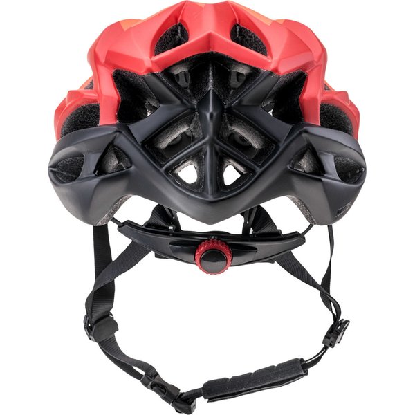 Kask rowerowy Stormline Radvik - czerwony/pomarańczowy