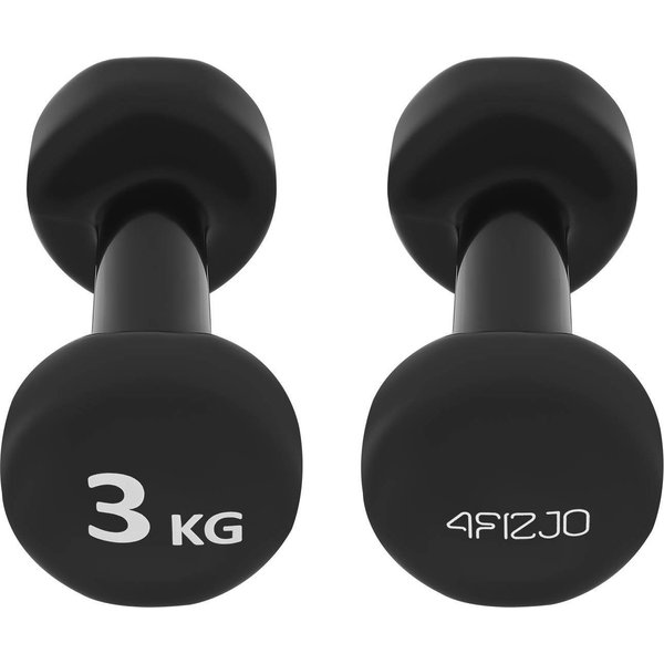 Hantle żeliwne Classic 2x3kg 4Fizjo