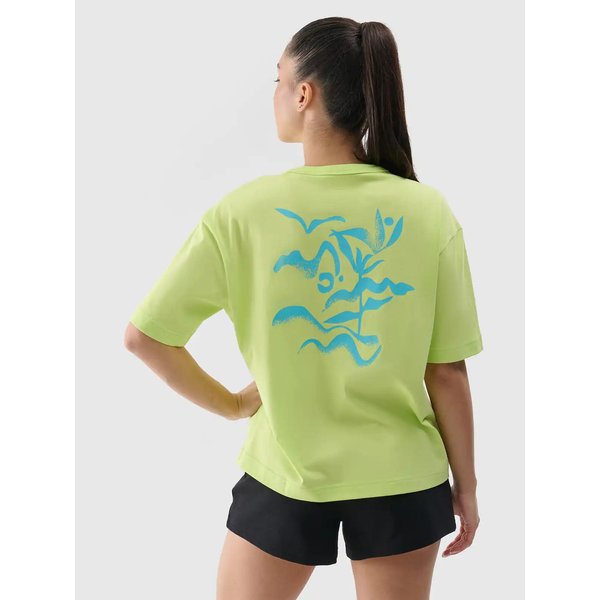 Koszulka damska TTSHF1967 4F - soczysta zieleń