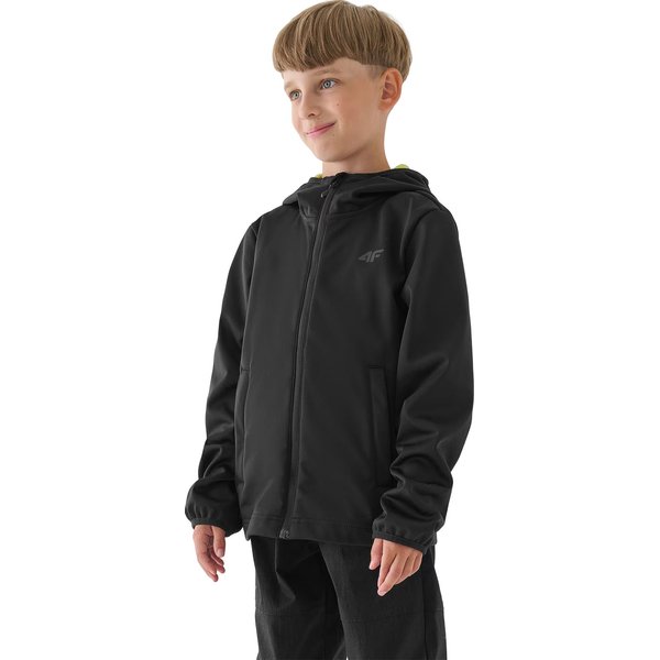 Softshell chłopięcy TSOFM269 4F - soczysta zieleń