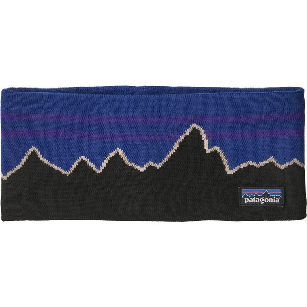 Opaska na głowę Powder Town Headband Patagonia - classic fitz roy: p6 blue