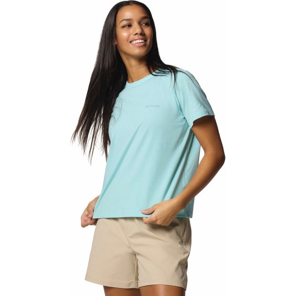 Koszulka damska Sun Trek SS II Columbia - Spray