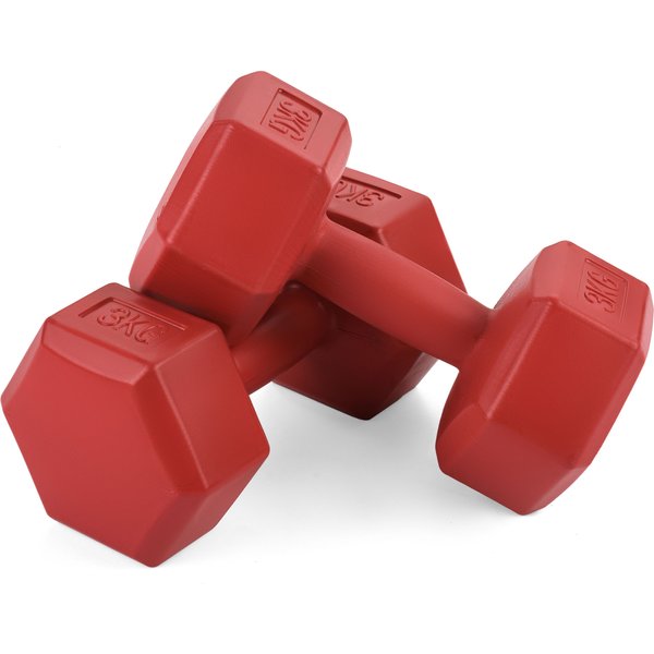 Zestaw hantli kompozytowych 2x3kg Gymtek