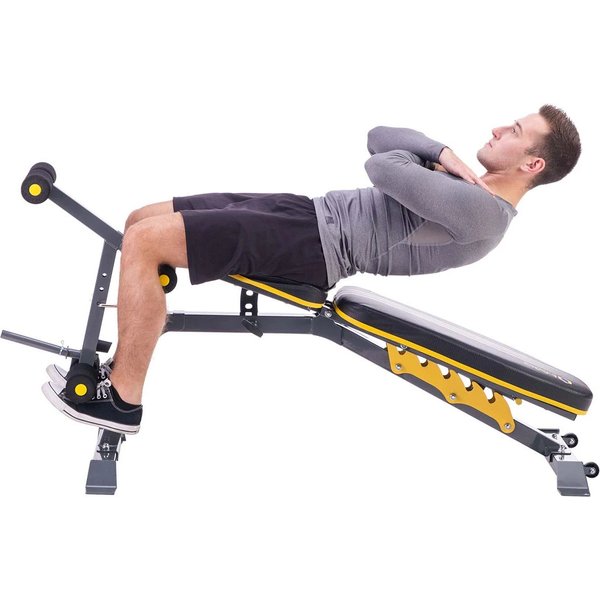 Ławka regulowana do ćwiczeń LS3061 4w1 HMS