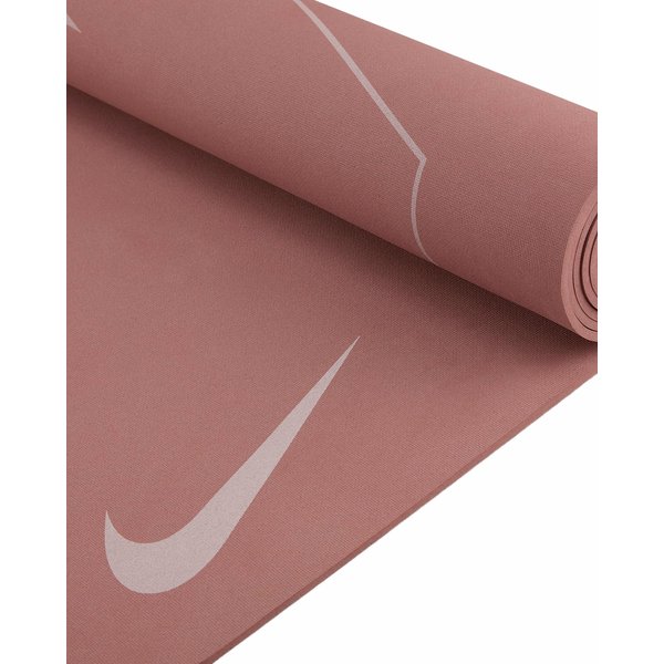 Mata do ćwiczeń, jogi Reversible 0,4cm Nike - różowa