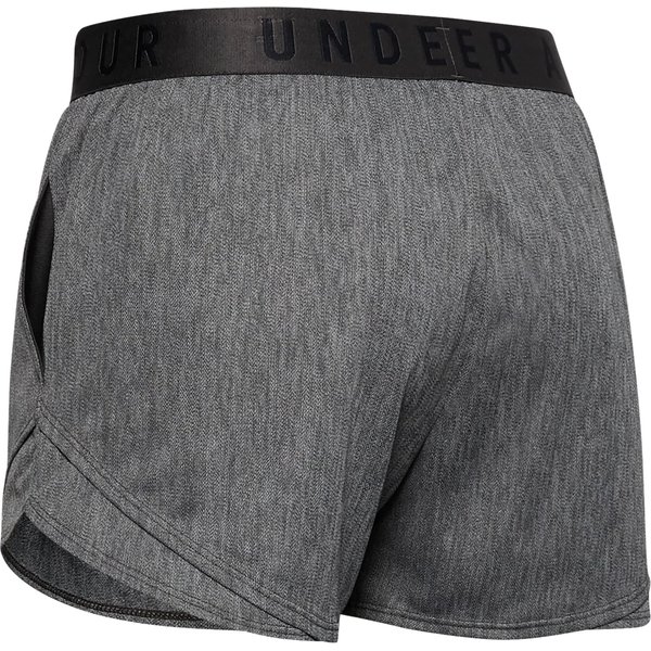 Spodenki damskie Play Up 3.0 Twist Under Armour - szare/czarne