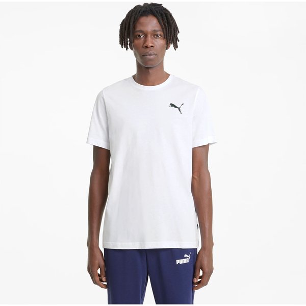 Koszulka męska Essentials Small Logo Puma - white