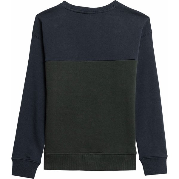 Bluza chłopięca 4FJAW23TSWSM630 4F - khaki