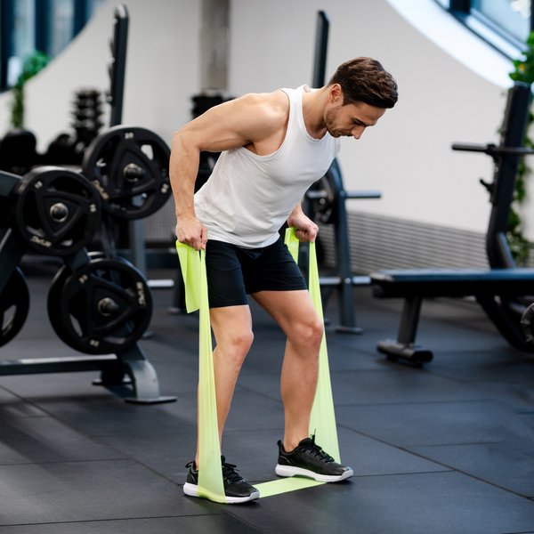 Zestaw taśm rehabilitacyjnych Flat Band 2,5-12,5kg 5szt. Gymtek