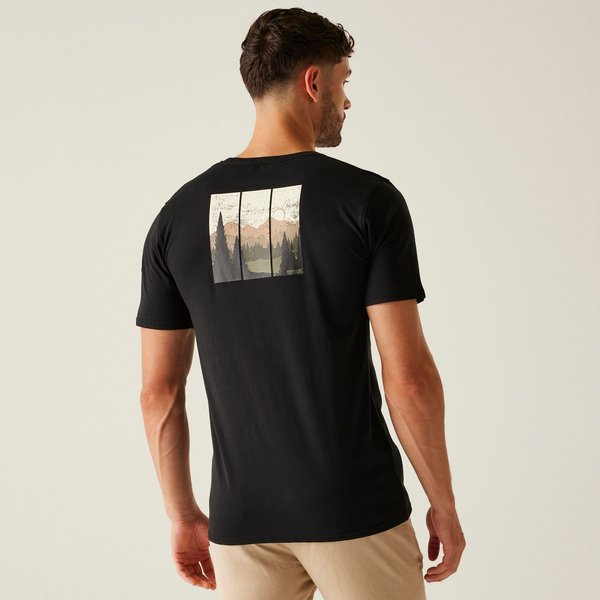 Koszulka męska Cline IX Regatta - Black