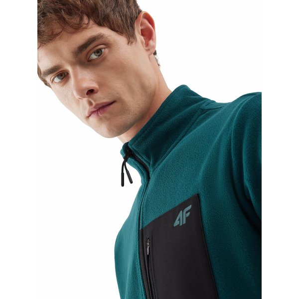 Polar męski 4FAW23TFLEM123 4F - morska zieleń