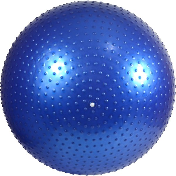 Piłka gimnastyczna 55cm z wypustkami + pompka Half Fit EB Fit