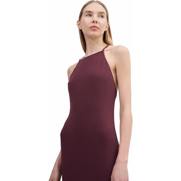 Sukienka damska 4FSS23TDREF050 4F - brązowa