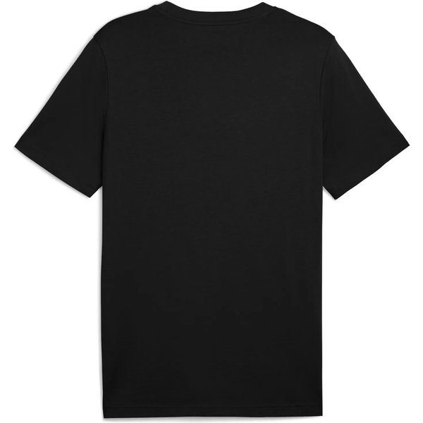 Koszulka męska Essentials 2 Colour Small Logo No.1 Puma - Black/Spring Fern