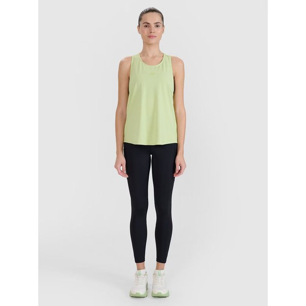 Bezrękawnik damski TFSLF412 4F - jasna zieleń