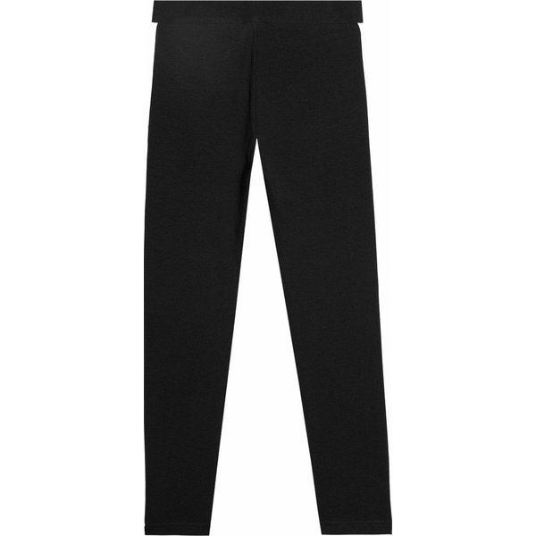 Legginsy dziewczęce 4FJWSS24TTIGF131 4F - głęboka czerń