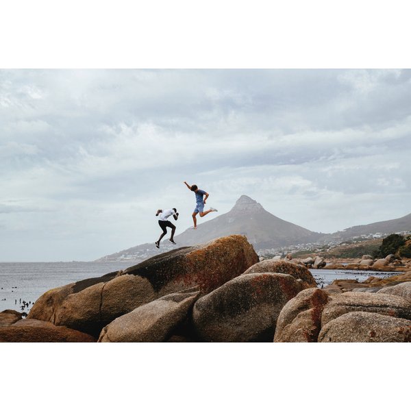 Koszulka męska Ice Lake II Technical Columbia - Dark Stone/Peak Direction