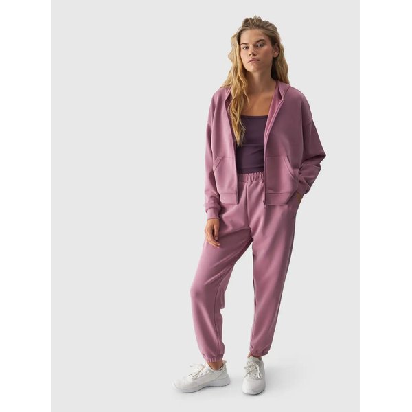 Bluza damska TSWSF1341 4F - ciemny róż