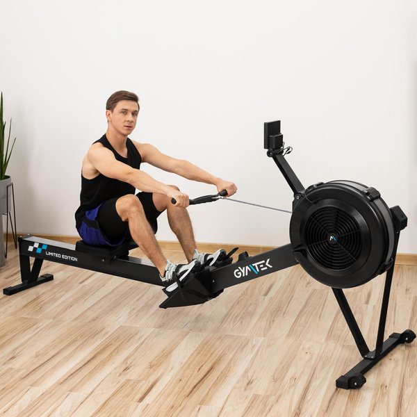 Wioślarz powietrzny XR4000 + pas do pomiaru tętna Gymtek