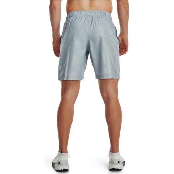 Spodenki męskie Woven Emboss Training Under Armour - szare