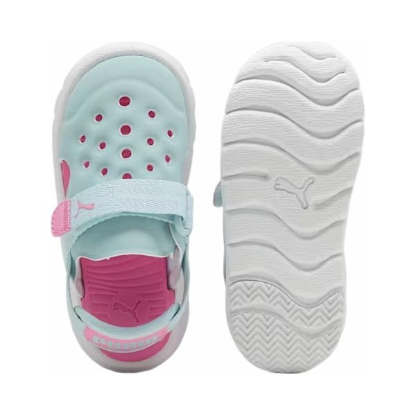 Sandały Evolve AC Inf Jr Puma - Turquoise Surf-Fast Pink-PUMA White