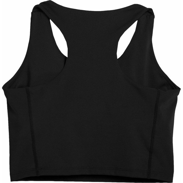 Bezrękawnik, top damski 4FAW23TFTSF430 4F - głęboka czerń