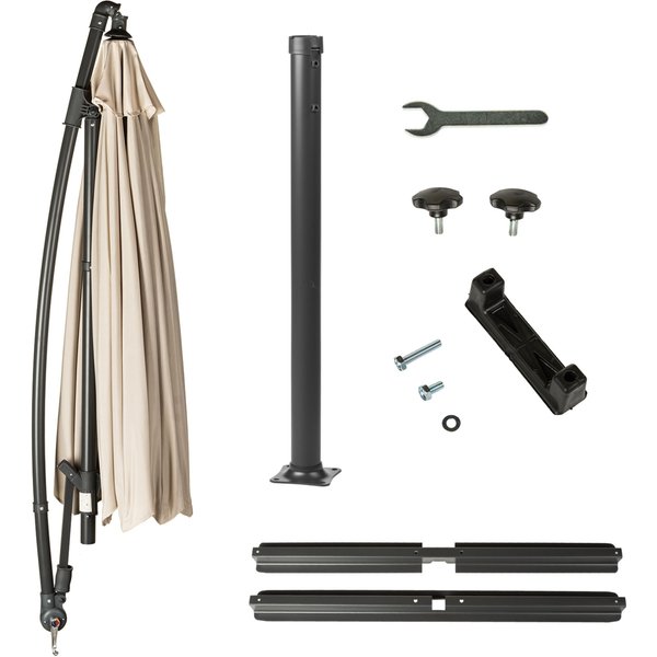 Parasol ogrodowy Classic 300cm Outtec - beżowy